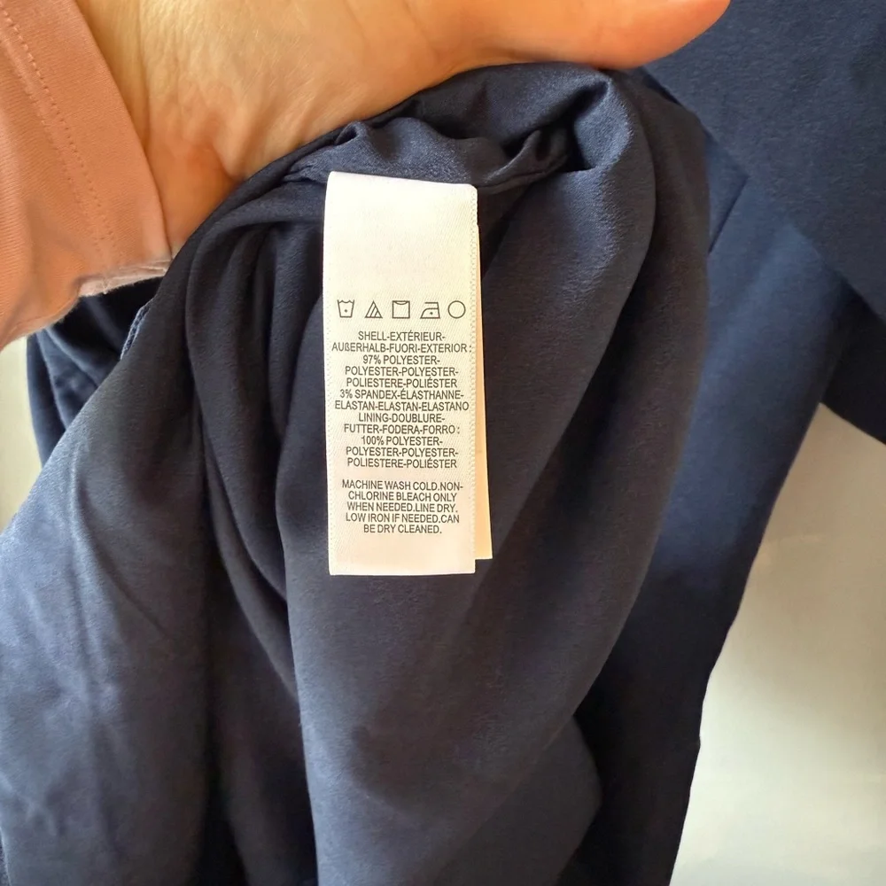 Dress The Population Tiffany One-Shoulder Navy‎ Dress NWT